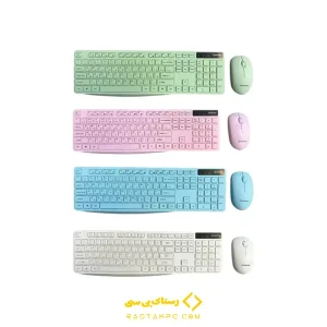 ماوس و کیبورد وان مکس مدل OM-4500WB
