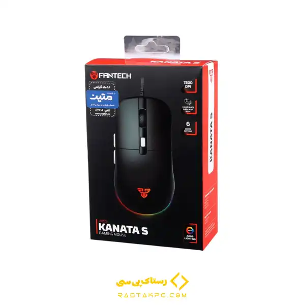 ماوس گیمینگ فنتک مدل KANATAS 5 فروشگاه رستاک پی سی ماوس گیمینگ فنتک مدل KANATAS