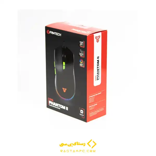 ماوس گیمینگ فنتک مدل PHANTOM 2 VX6 فروشگاه رستاک پی سی ماوس گیمینگ فنتک مدل PHANTOM 2 VX6