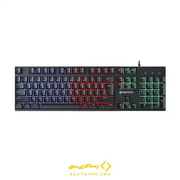 کیبورد گیمینک فنتک مدل K614L1 فروشگاه رستاک پی سی کیبورد گیمینک فنتک مدل K614L