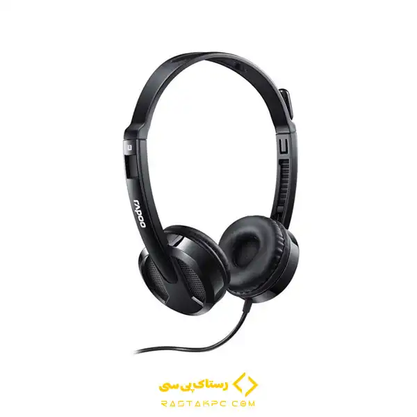 هدست با سیم رپو مدل H100 فروشگاه رستاک پی سی هدست با سیم رپو مدل H100
