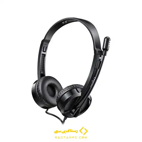 هدست با سیم رپو مدل H100 فروشگاه رستاک پی سی هدست با سیم رپو مدل H100