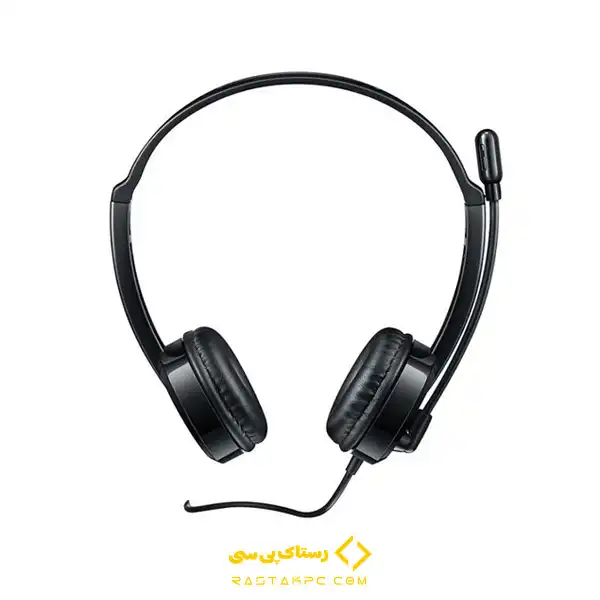 هدست با سیم رپو مدل H100 فروشگاه رستاک پی سی هدست با سیم رپو مدل H100