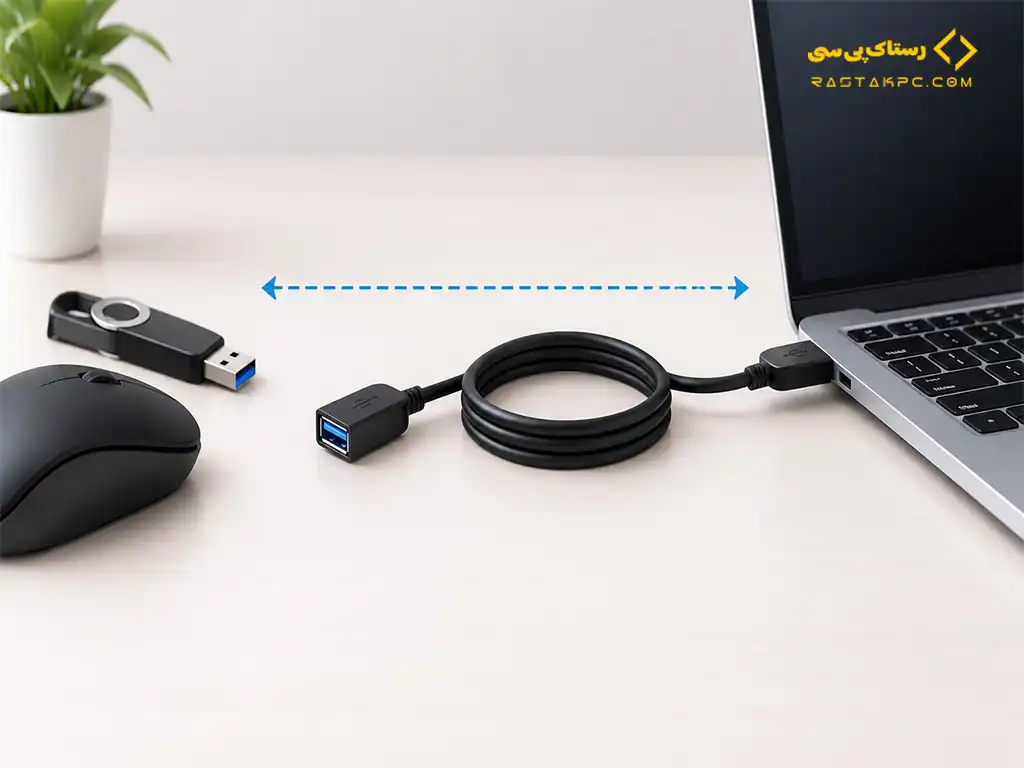 کابل افزایش طول USB